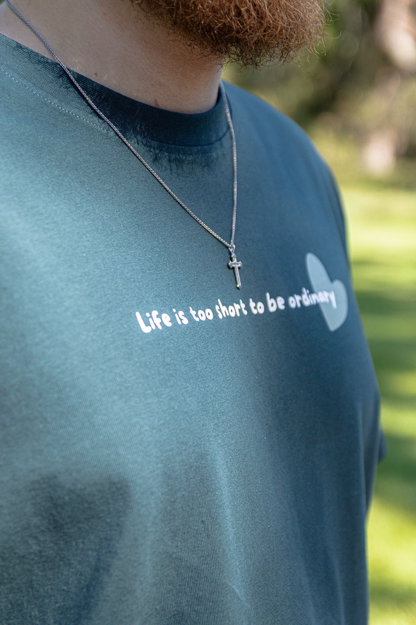 T-shirt Life coeur
