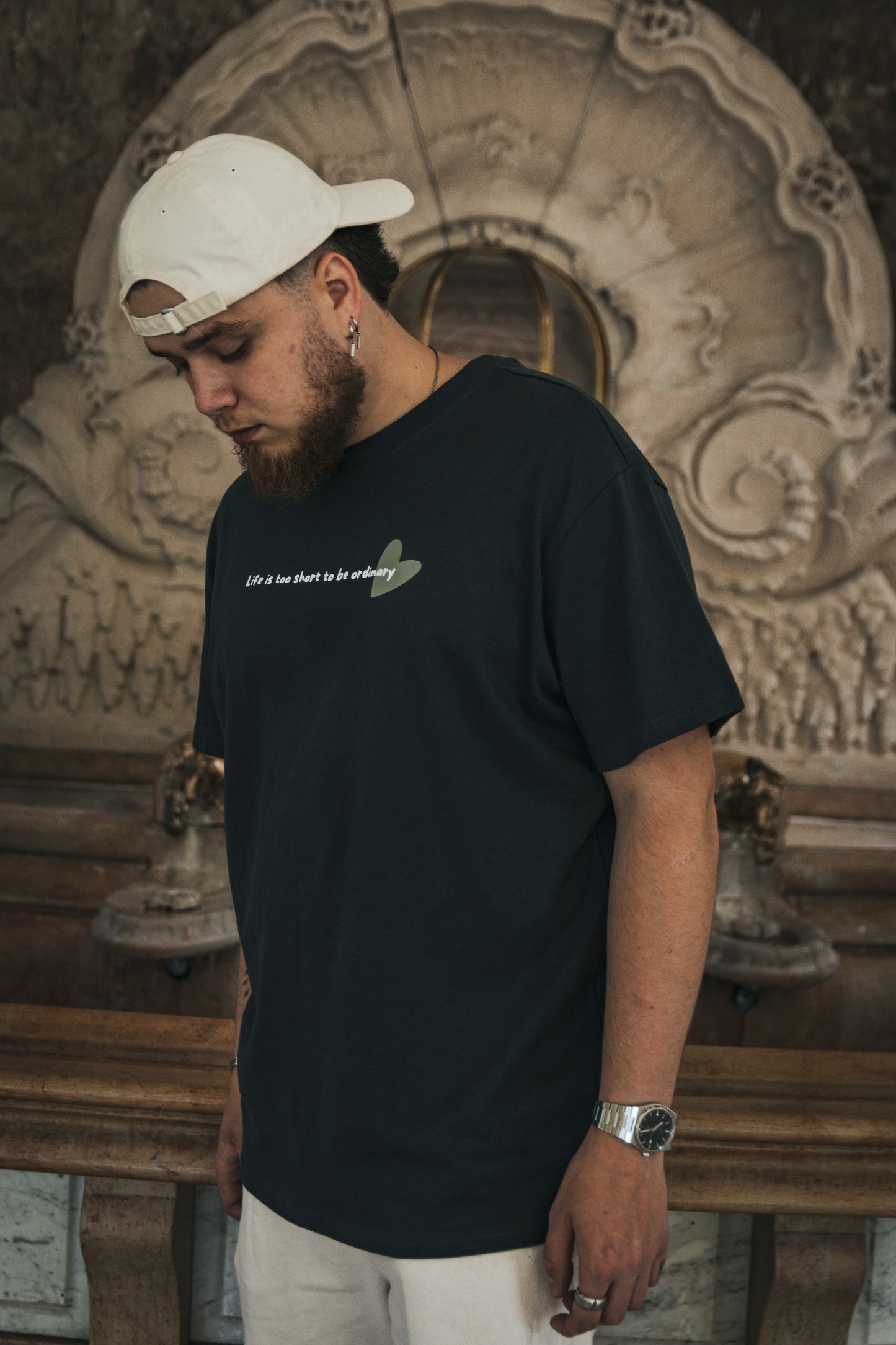 T-shirt Life coeur