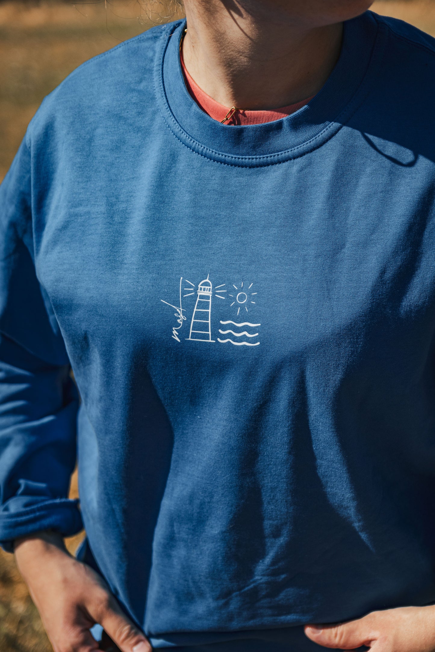 Sweat bleu phare