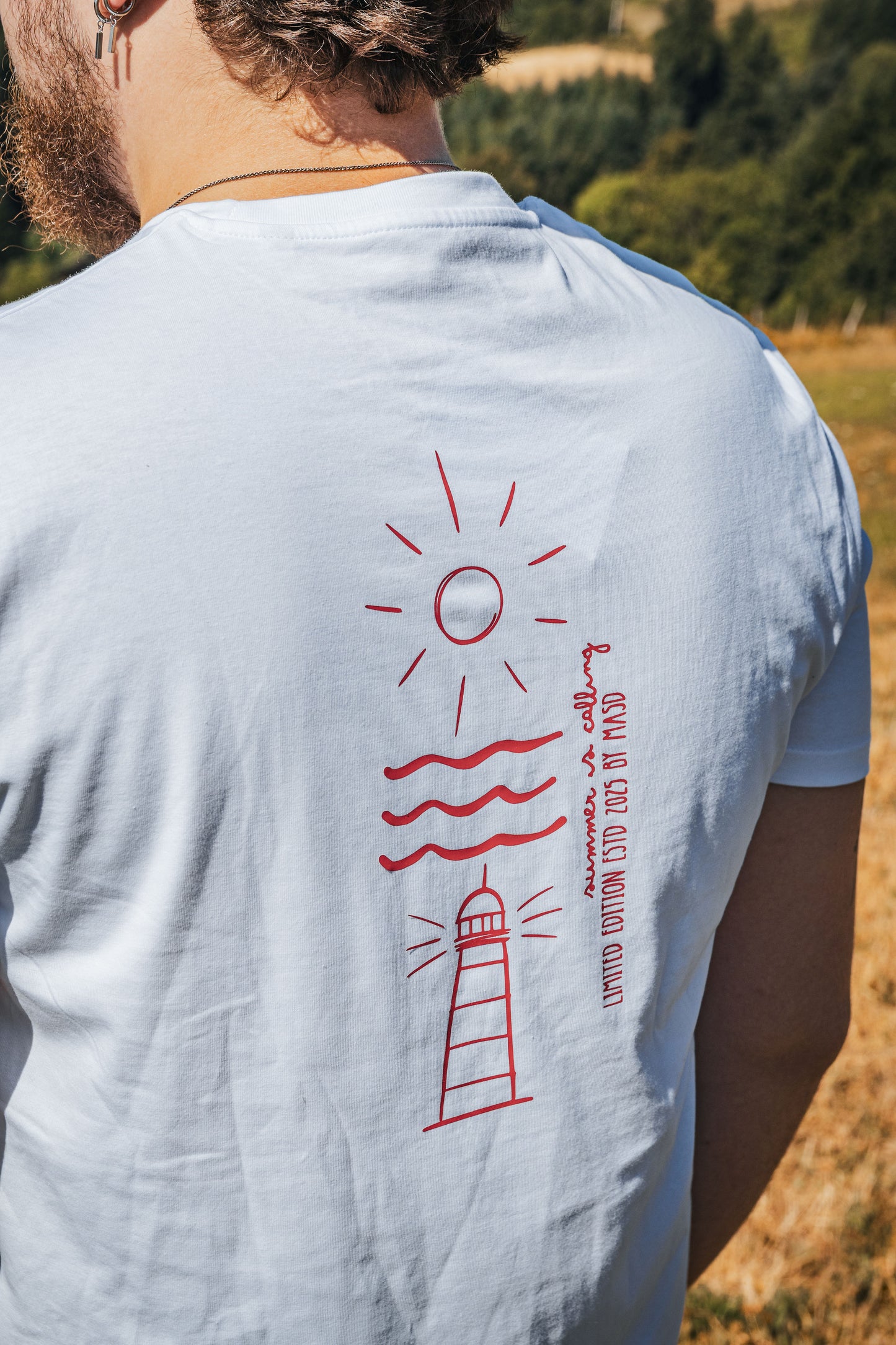 T-shirt blanc phare