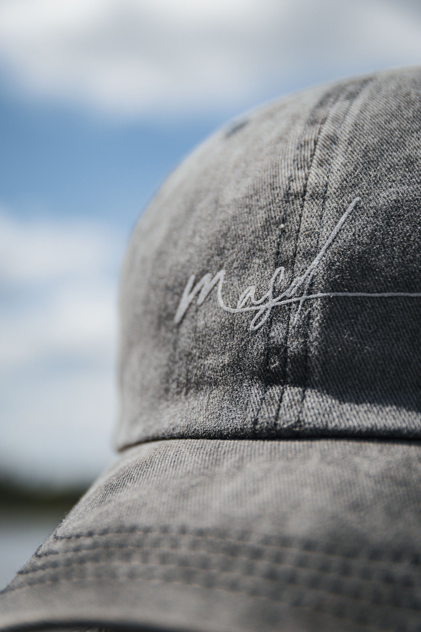 Casquette noir et gris