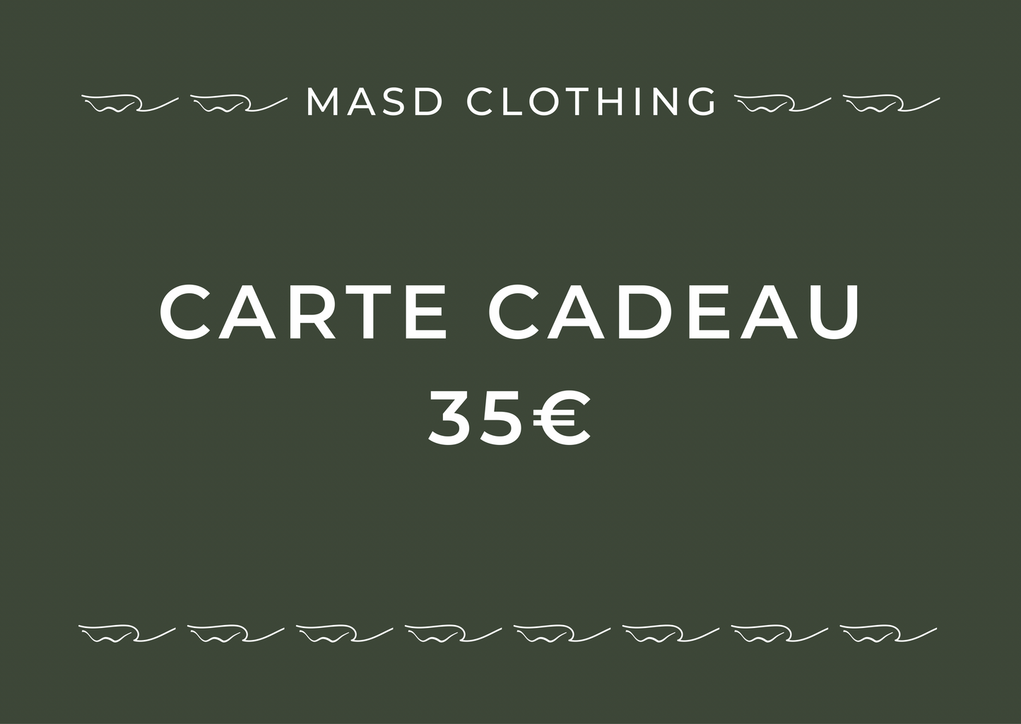 Carte Cadeau 35€