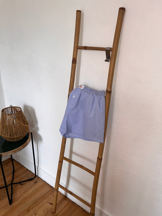 Short à rayure
