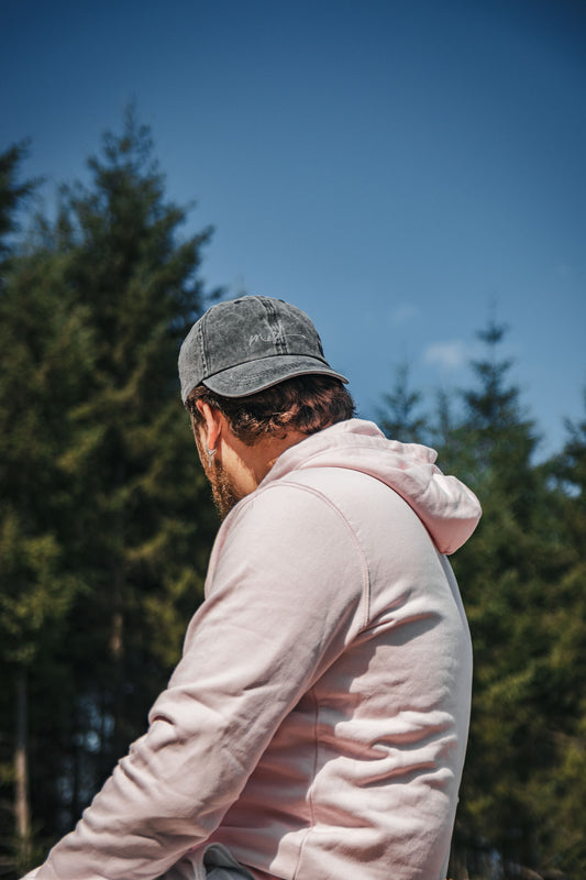 Casquette noir et gris